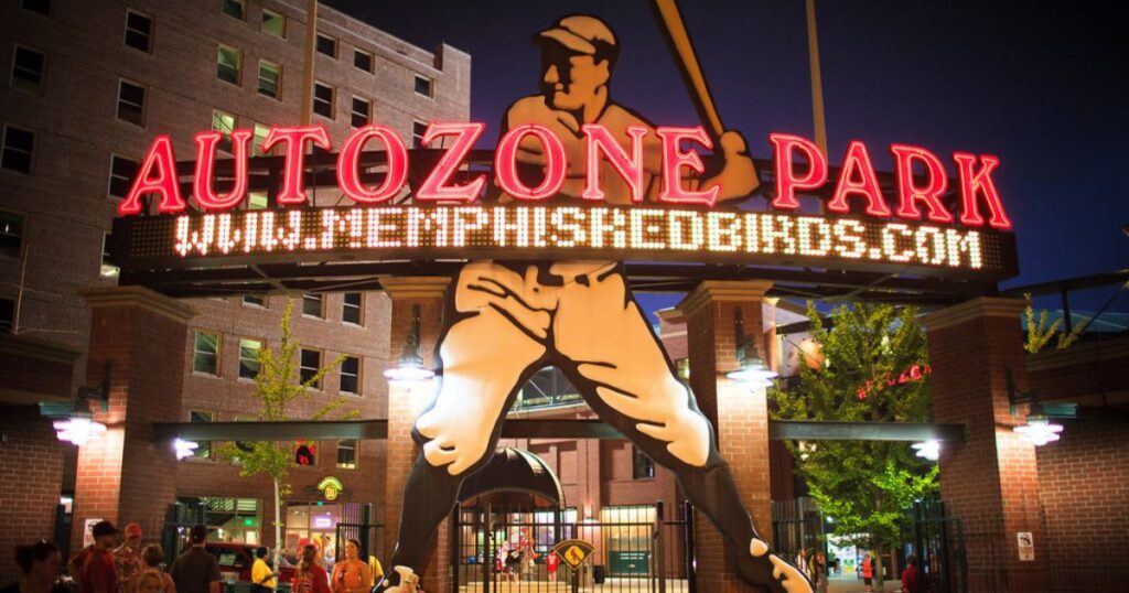 AutoZone-Park-in-Memphis,-Tennessee