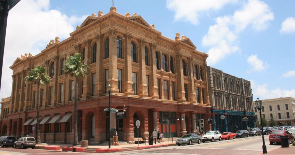 The-Strand-Historic-District-in-Galveston